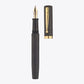Magna Carta Mag 600 Fountain Pen - Black Ebonite Chased