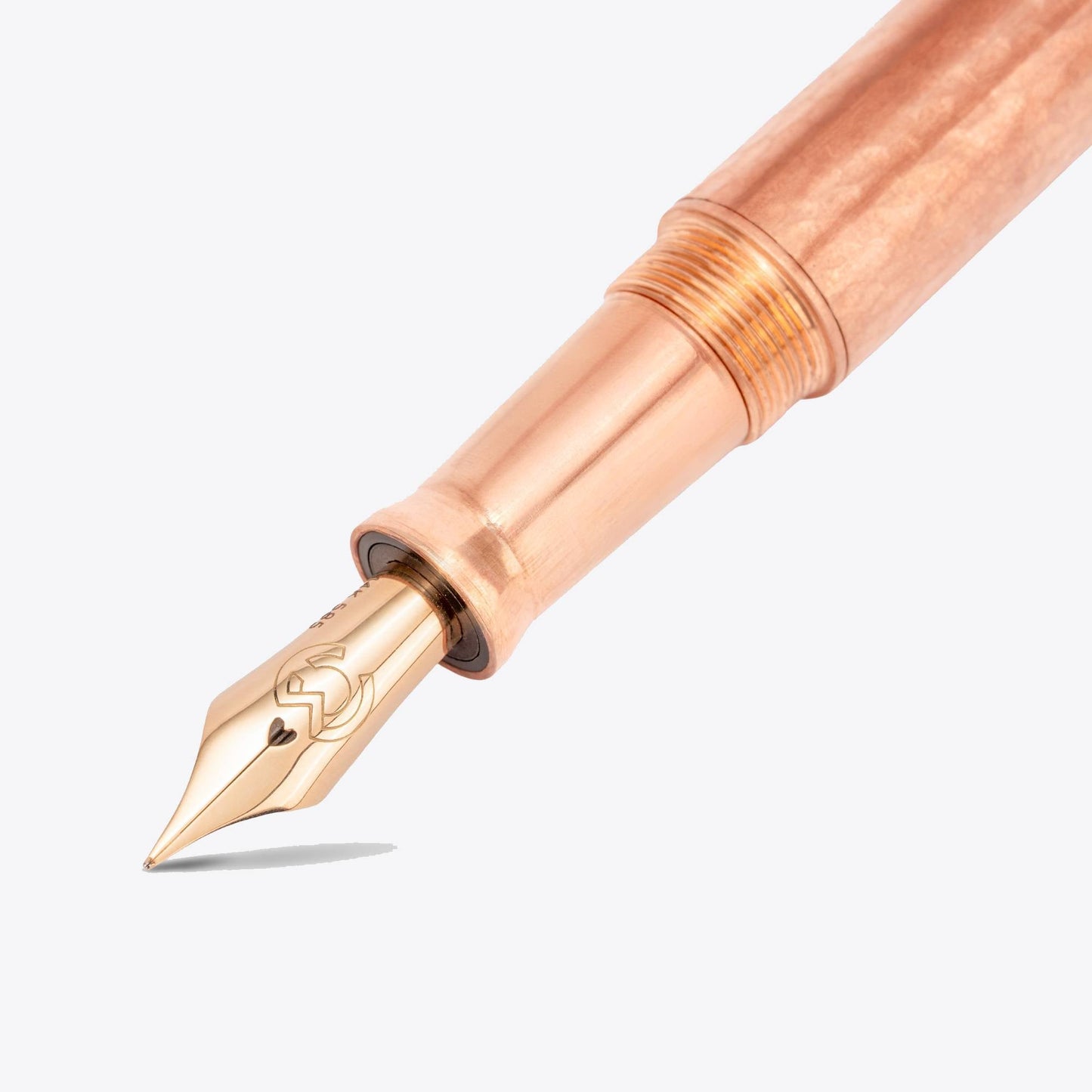 Magna Carta Mag 600 Fountain Pen - Copper Hand Hammered