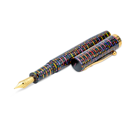 Mag 600 Fountain Pen - Faux Pixel